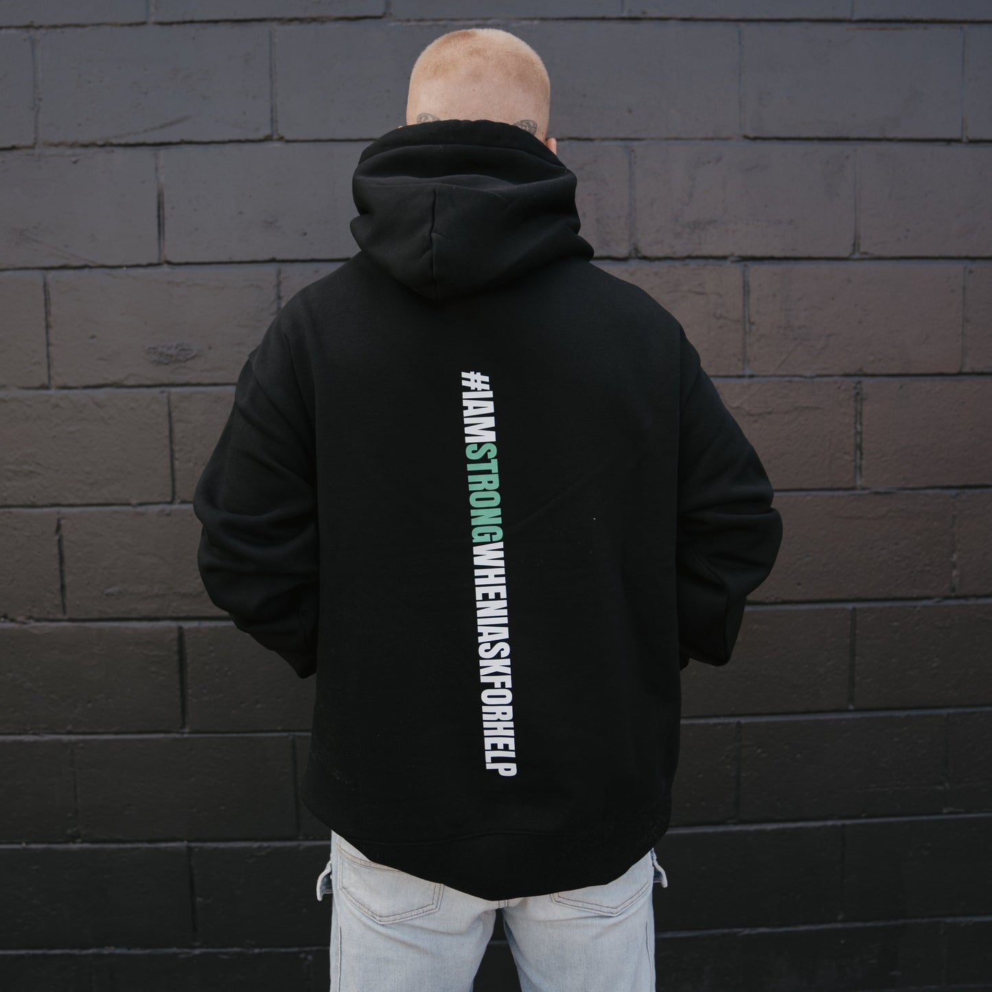 Heavy Staple Hoodie Black